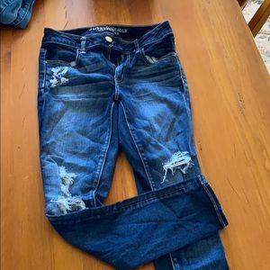 AEO Jegging size 6 short like new